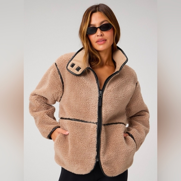 Fabletics Jackets & Blazers - ❤️ NWT! FABLETICS TEDDY MID-LENGTH JACKET, MEDIUM